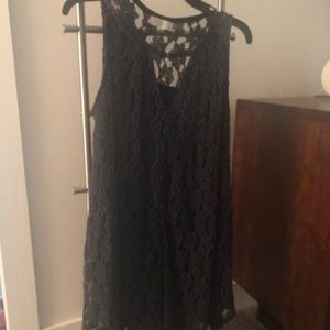 Navy Lace Altar’d State Size L Dress